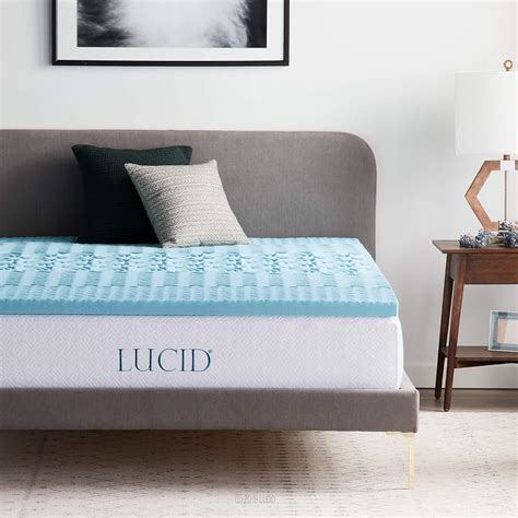 lucid 5 inch gel memory foam mattress